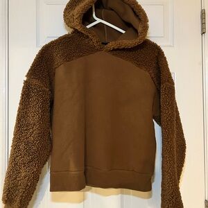 Brown Teddy Hoodie